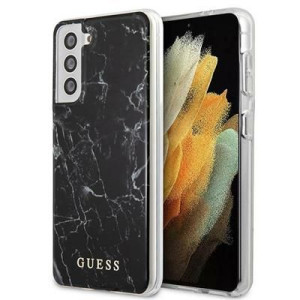 Guess Guhcs21mpcumabk S21+ G996 Czarny/black Hardcase Marble