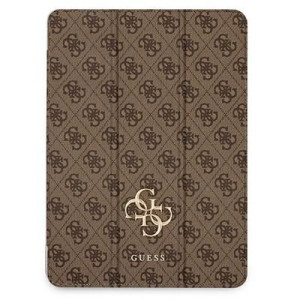 Guess Guic11g4gfbr Ipad 11" 2021 Book Cover Brąz/brown 4g Collection