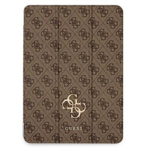 Guess Guic12g4gfbr Ipad 12,9" 2021 Book Cover Brąz/brown 4g Collection