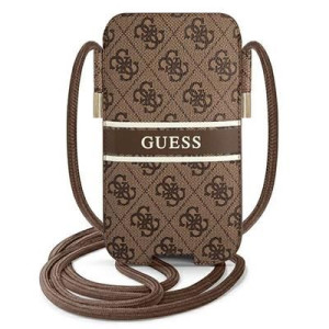 Guess Torebka Guphl4gdbr 6,7" Brązowy/brown Hardcase 4g Stripe