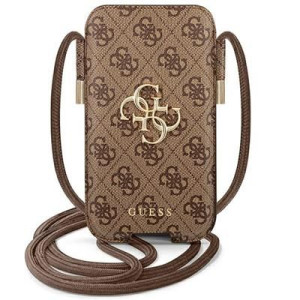 Guess Torebka Guphl4gmgbr 6,7" Brązowy/brown Hardcase 4g Big Metal Logo