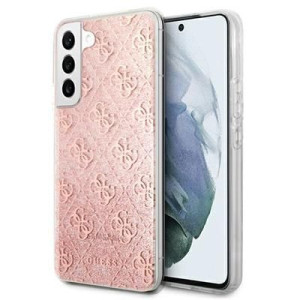 Guess Guhcs22mpcu4glpi S22+ S906 Różowy/pink Hardcase 4g Glitter