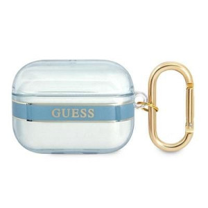 Guess Guaphhtsb Airpods Pro Cover Niebieski/blue Strap Collection