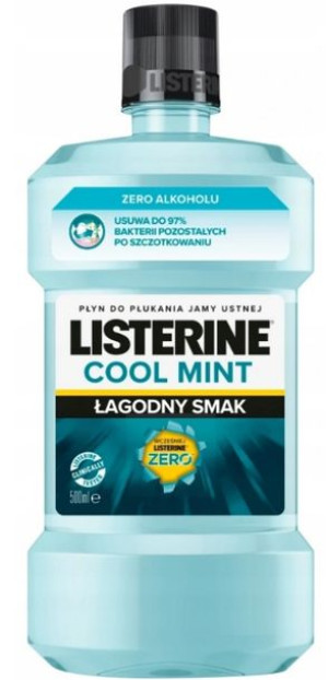 Listerine Cool Mint Łagodny Płyn do Płukania Ust 500ml