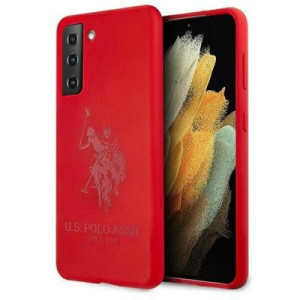 Us Polo Ushcs21mslhrtre S21+ G996 Czerwony/red Silicone On Tone