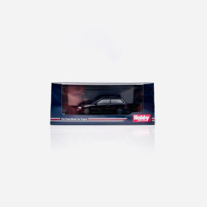 Honda Civic (EF9) SiR II Bonnet Customized Black Metallic Hobby Japan 1:64