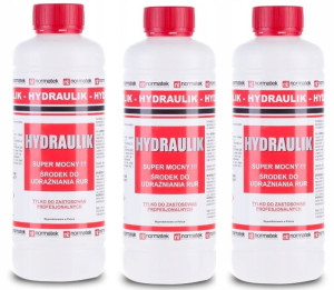 Normatek Środek Do Udrażniania Rur Syfonów Zestaw 3szt