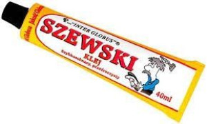 Klej szewski 40ml do butów filcu skór szkła