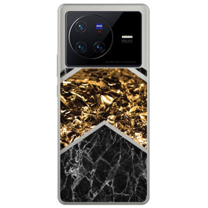 Etui Do Vivo X80 Pokrowiec Kreatui Nadruk Marmur