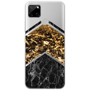 Etui Do Realme C12 Pokrowiec Futerał Nadruk Marmur