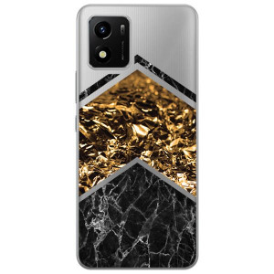 Etui Do Vivo Y01 Pokrowiec Futerał Nadruk Marmur