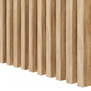 Lamele Premium Slim Ścienne Dąb Fornitury 16x28 Mm