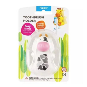 Uchwyt na szczoteczkę do zębów Flipper Fun Animal - Krowa