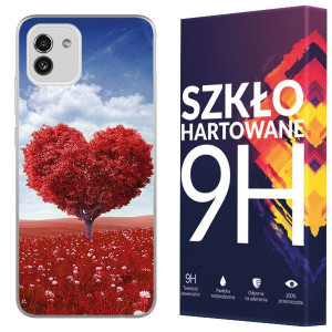 Etui Do Samsung Galaxy A03 Sm-a035 Fotocase +szkło