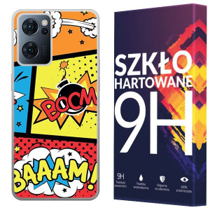 Etui Do Oppo Reno 7 5g Pokrowiec Artcase + Szkło