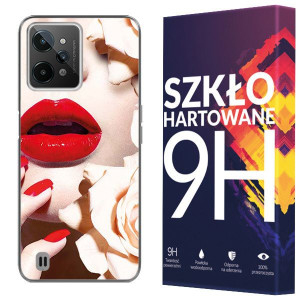 Etui Do Realme C31 Pokrowiec Fotocase + Szkło 9h