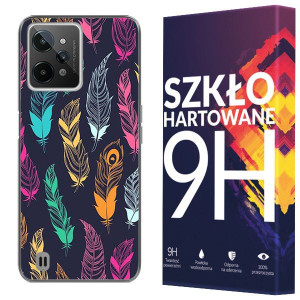 Etui Do Realme C31 Kreatui Tył Artcase + Szkło 9h