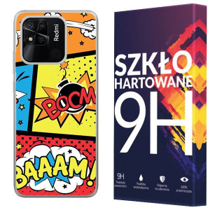 Etui Do Xiaomi Redmi 10a Nadruk Artcase + Szkło 9h