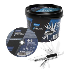 50 Tarcza do metalu INOX 230x1,9mm NORTON scyzoryk