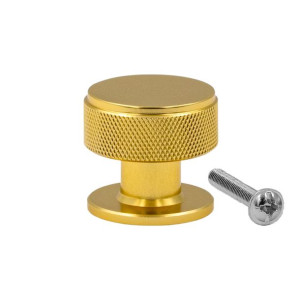 Uchwyt Meblowy Gałka Do Mebli Złota Reling 30 Mm