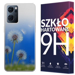 Etui Do Oppo Reno 7 5g Pokrowiec Gradient + Szkło