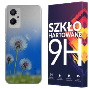 Etui Do Oppo A96 4g Pokrowiec Gradient + Szkło 9h