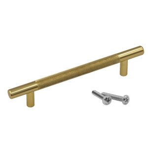 Uchwyt Meblowy Złoty Reling Do Mebli Połysk 128 Mm