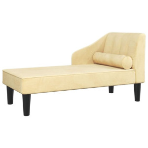 2-osobowa sofa, kremowa, tapicerowana aksamitem