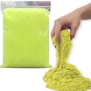 Kolorowy piasek kinetyczny 1KG piaskolina magiczny