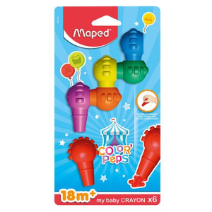 Kredki Maped Baby Colorpeps Early Age 6 Szt