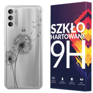 Etui Do Motorola Moto G71 5g Case Koronka + Szkło