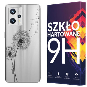 Etui Do Realme 9 Pro+ Pokrowiec Koronka + Szkło 9h