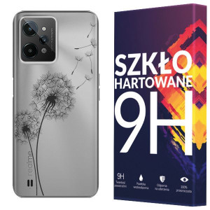 Etui Do Realme C31 Obudowa Case Koronka + Szkło 9h