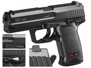 Replika pistolet ASG Heckler&Koch USP 6 mm sprężynowa