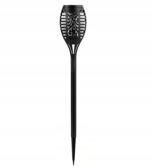 3x Lampa LED solarna pochodnia