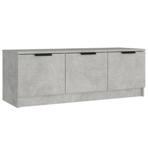 Szafka pod telewizor, szarość betonu, 102x35x36,5 cm