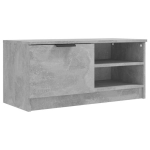 Szafka pod telewizor, szarość betonu, 80x35x36,5 cm