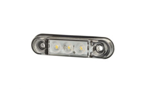 Lampa obrysowa typu SLIM biała HORPOL