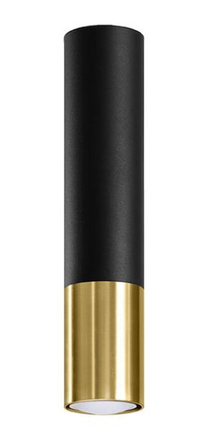  Plafon Loopez Czarny/Złoty Marki Sollux Lighting Model Sl.0951