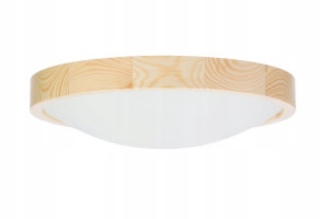 Lampa sufitowa ORION Plafon fi375 drewniana SOSNA nowoczesna drewniana