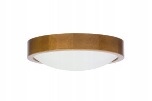 Lampa sufitowa ORION Plafon 275 drewniana RUSTIKAL nowoczesna drewniana