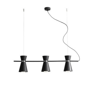  Lampa Wisząca  Kedar Aldex 989E/1 Kolor Czarny