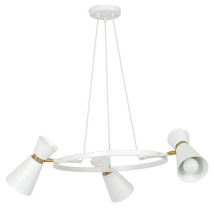  Lampa Wisząca  Kedar Aldex 988E/K Kolor Biały