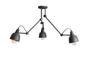 Lampa Sufitowa Aida Grey Aldex 814Pl_E19 Kolor Szary