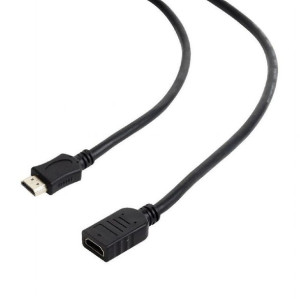 Kabel Przedłużacz HDMI A-A, M/F, high speed, ethernet, 0.5m  Gembird