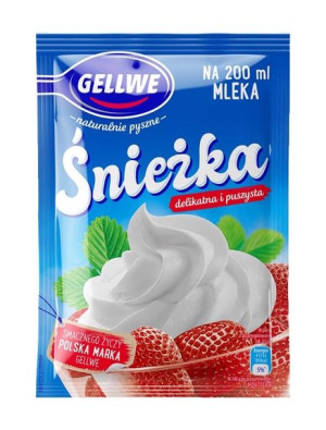 Gellwe Bita śmietana śnieżka 60g