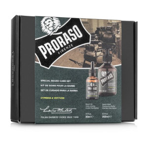 PRORASO Dwupak CYPRESS & VETYVER Olejek + Szampon
