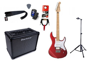 Gitara Elektryczna + Wzmacniacz 10w Kabel Zestaw