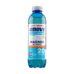 4Move Vitamin Water Magnez Napój niegazowany o smaku cytrusowym 556 ml