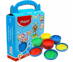 Farby Maped Colorpeps Do Malowania Palcami 4Szt